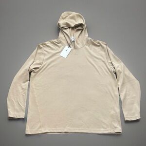 NEW $200 Jordan Sport Pullover Golf Hoodie Sweatshirt Tan HQ8494-248 Medium NWT
